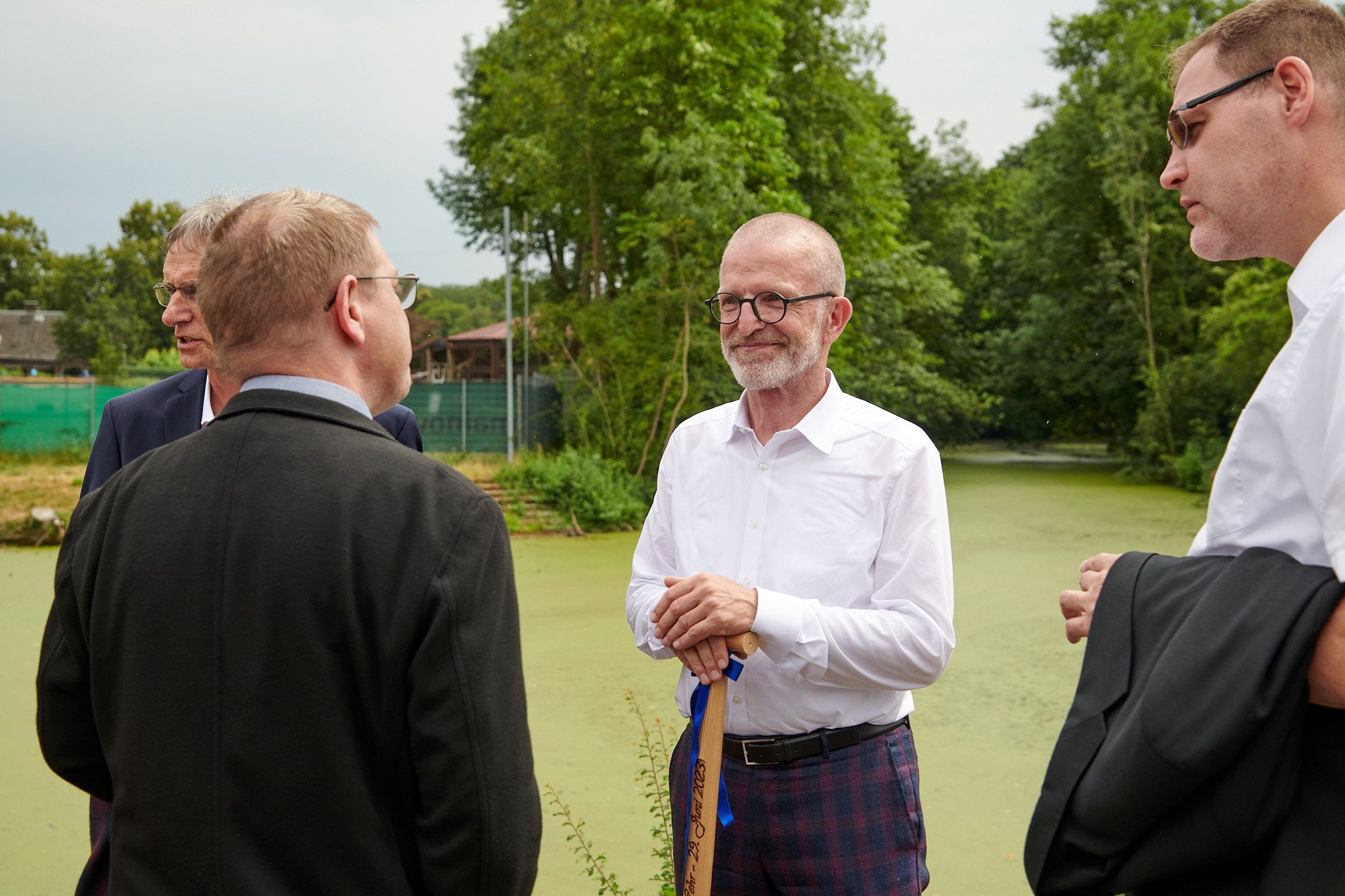 29.06.2023 Erster Spatenstich mit Stadtrat Majer